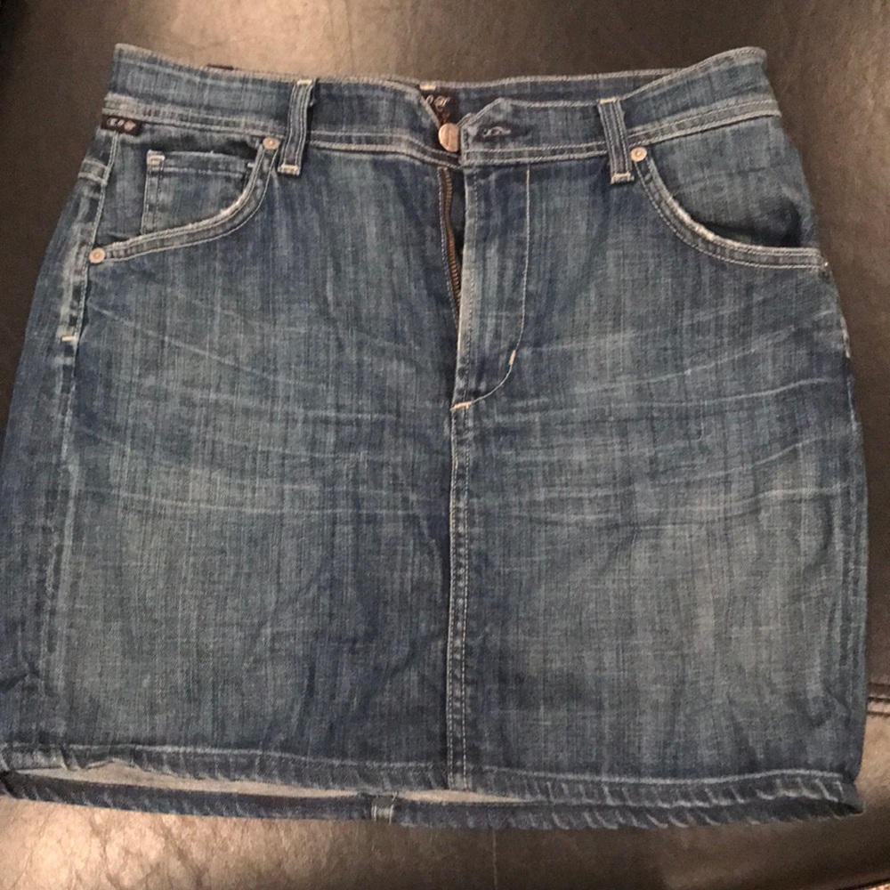 Citizens of Humanity jean skirt